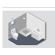 Aerauliqa QXD-80 T WC csésze elszívására is alkalmas radiális szellőztető ventilátor