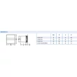 CATA E-100 GTH BK ventilátor - utószellőztető - páraérzékelő - fekete üveg