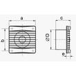 Vents 100 Silenta - ST ventilátor