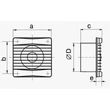Vents 100 MVTHL ventilátor