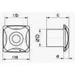 Vents 125 XT  ventilátor