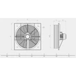BVN B5PAT-700 fali axiál ventilátor