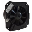 Cata UC-10 Timer fekete ventilátor utószellőztető funkcióval, pillangószeleppel