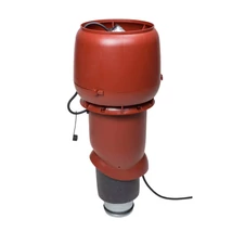 VILPE® E190P/125/IS/500 tetőventilátor, vörös