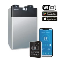 HOLTOP CFA-250T központi hővisszanyerős szellőztető ENTALPIA hőcserélővel, hőmérséklet és páraérzékelő szenzorral