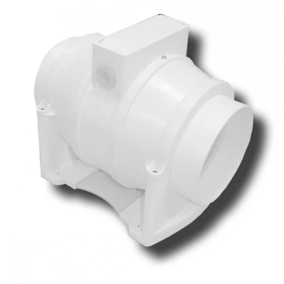 Aerauliqa QMF-125 csőközbe építhető radiális háztartási szellőztető ventilátor