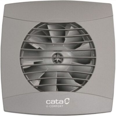 CATA UC-10 Hygro Silver ventilátor - páraérzékelő és utószellőztető