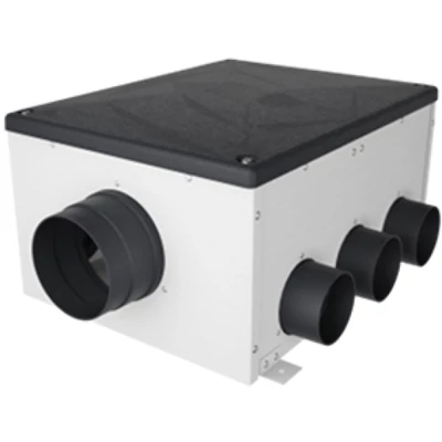 Aerauliqa QCmev 125 csőközbe építhető központi szellőztető ventilátor