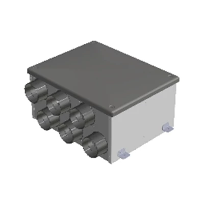 Aerauliqa PLENUM ISO DN125mm 6XDN75/63 mm osztó elem