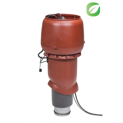 Vilpe ECo190P/125/500 tetőventilátor - vörös