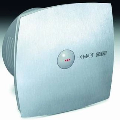 Cata X-Mart 15 Matic Inox ventilátor automata előlapzárással, beépített pillangószeleppel