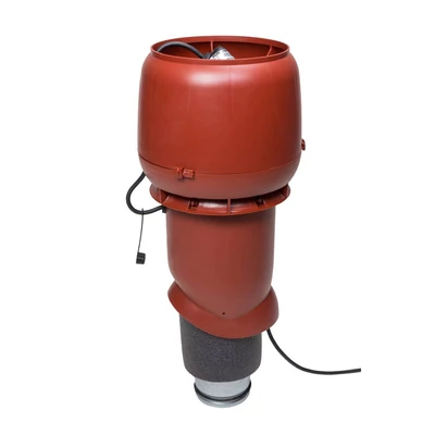 VILPE® E190P/125/IS/500 tetőventilátor, vörös